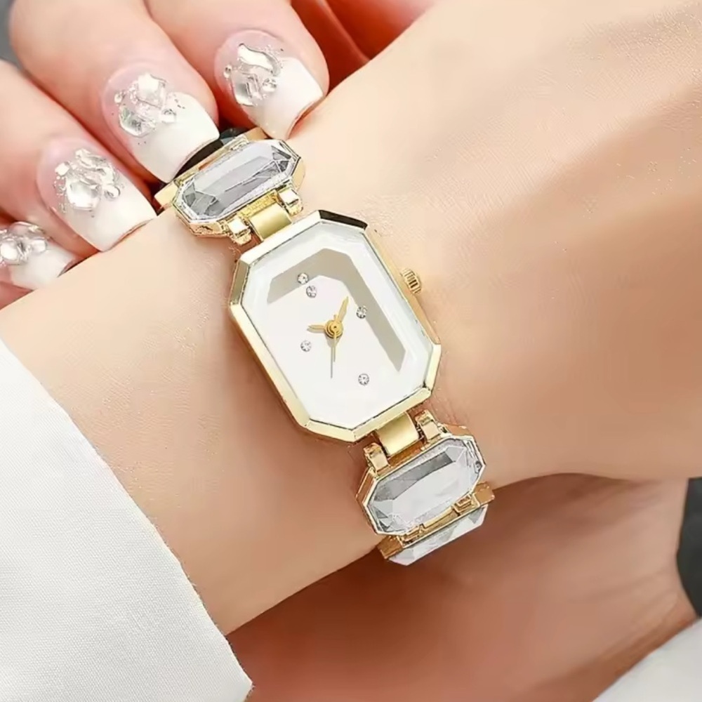 Crystal Aura Diamond Bracelet Watch - Picture 8 of 9